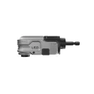 DEWALT Flextorq adaptor pentru șurubelniță unghiulară cu iluminare LED 1/4" Hex (cu cablu USB)