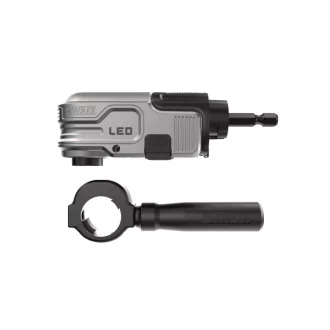   DEWALT Flextorq adaptor pentru șurubelniță unghiulară cu iluminare LED 1/4" Hex (cu cablu USB)