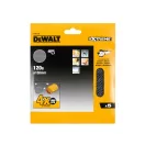 DEWALT EXTREME Plasă abrazivă cu velcro, lavabilă 150 mm / P120 (5 buc)