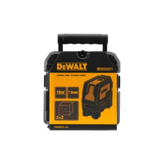 DEWALT Laser punct și cruce cu autoaliniere 3 x AA DW0822