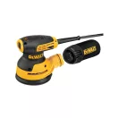 DEWALT Polizor excentric 125 mm cu reglare a turației / 280 W