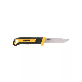 DEWALT Cuțit cu lamă fixă + suport