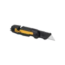 DEWALT Cuțit pliabil cu lamă trapezoidală cu portlamă