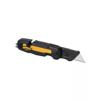 DEWALT Cuțit pliabil cu lamă trapezoidală cu portlamă