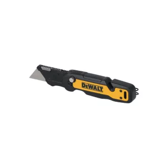 DEWALT Cuțit pliabil cu lamă trapezoidală cu portlamă