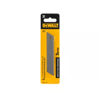 DEWALT Lamă de cuțit retractabilă de 18 mm (3 buc)