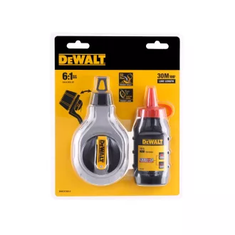 DEWALT Fir de trasat cu pudră roșie 30 m