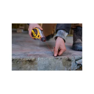 DEWALT Sfoară pentru trasat 3-în-1 cu praf roșu 30 m