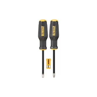 Set de șurubelnițe DEWALT 2 părți magnetice