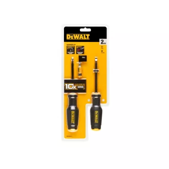 Set de șurubelnițe DEWALT 2 părți magnetice