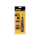 Șurubelniță cu clichet DEWALT cu set de biți