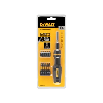 Șurubelniță cu clichet DEWALT cu set de biți