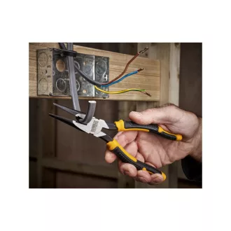 DEWALT Clește cu vârf lung drept 200 mm (tratat cu laser)