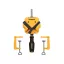 DEWALT Clemă de colț cu cleme de masă
