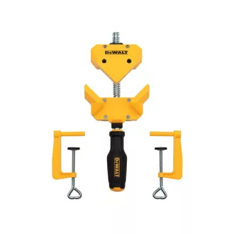 DEWALT Clemă de colț cu cleme de masă