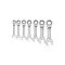 DEWALT Set mini chei cu clichet stea 7 piese