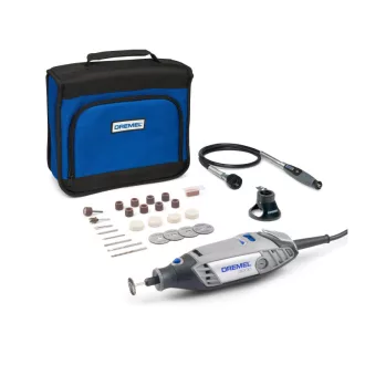   DREMEL Instrument multifuncțional + set de accesorii cu 25 de piese 3000-2/25