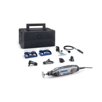   DREMEL Unealtă multifuncțională + set de accesorii 128 piese 4250-6/128
