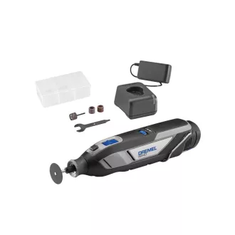   DREMEL Unelte multifuncționale cu acumulator + set de accesorii cu 5 piese 8240-5 (1 x 2,0 Ah acumulator + încărcător)
