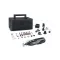 DREMEL Unealtă multifuncțională cu acumulator + set 65 accesorii 8260-5/65 (2 x acumulatori 2,0 Ah + încărcător)