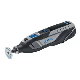   DREMEL Unealtă multifuncțională cu acumulator + set 65 accesorii 8260-5/65 (2 x acumulatori 2,0 Ah + încărcător)