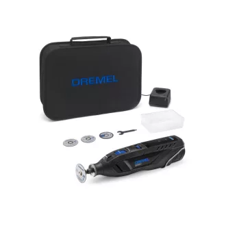   DREMEL Instrument multifuncțional cu acumulator + set de 5 accesorii 8260-5 (1 x 3,0 Ah baterie + încărcător)