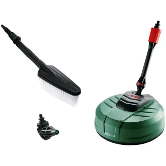   Cap de curățare terase BOSCH + perie de spălat + duză 90°