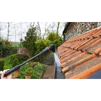   Cap de curățare terase BOSCH + perie de spălat + duză 90°
