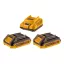 INGCO Set acumulator și încărcător 20 V (2 x acumulator 2,0 Ah + încărcător 2,0 A)