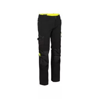   FLEXIMOVE Pantaloni elastici în 4 direcții, negri, mărime XL, 250g/m²