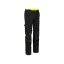 FLEXIMOVE Pantaloni elastici în 4 direcții, negri, mărime XXL, 250g/m²