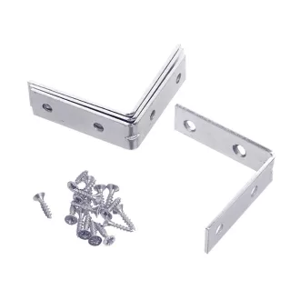   INGCO Plăci de legătură pentru colțuri 50 x 50 mm (4 buc)