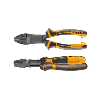 INGCO Clește combinat cu prindere dințată 180 mm CrV