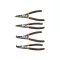 INGCO Set de clește de siguranță cu 4 piese de 125 mm