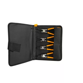   INGCO Set de clești pentru inele de siguranță, 4 piese de 180 mm