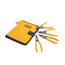 INGCO Set de clești pentru inele de siguranță, 4 piese de 180 mm