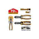INGCO Clește lateral cu angrenaj 200 mm CrV