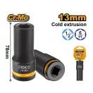 INGCO Cheie tubulară lungă 1/2" 13 mm CrMo