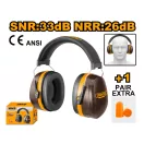 INGCO Carcasă pentru protecție auditivă 28 dB
