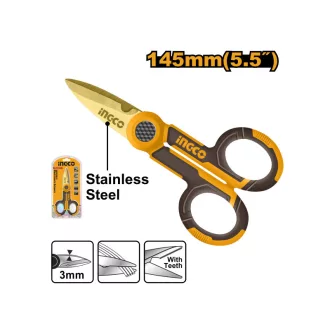 INGCO Foarfecă 145 mm inox