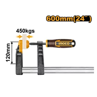 INGCO Menghină cu închidere rapidă 120 x 600 mm