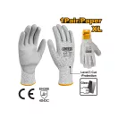 INGCO Mănuși de asamblare XL, rezistente la tăiere, cu strat PU, set de 3