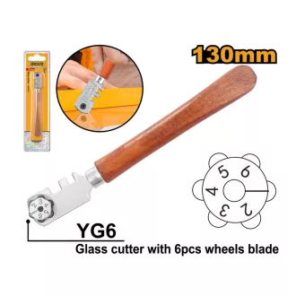INGCO Tăietor de sticlă 130 mm