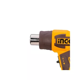   INGCO Pistol cu aer cald pe acumulator 580°C 20 V (fără acumulator și încărcător)