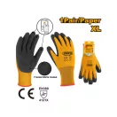 INGCO Mănuși de lucru XL imersate în nitril