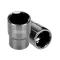 Cheie tubulară INGCO 1/2" 17 mm CrV