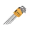 INGCO Set de chei hexagonale lungi 9 piese 1,5-10 mm S2