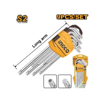 INGCO Set chei torx 9 piese T10-T50 S2