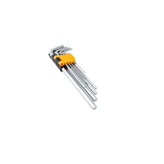 INGCO Set chei torx și imbus lungi, 18 piese