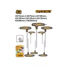 INGCO Set chei hexagonale în formă de T, 8 piese S2